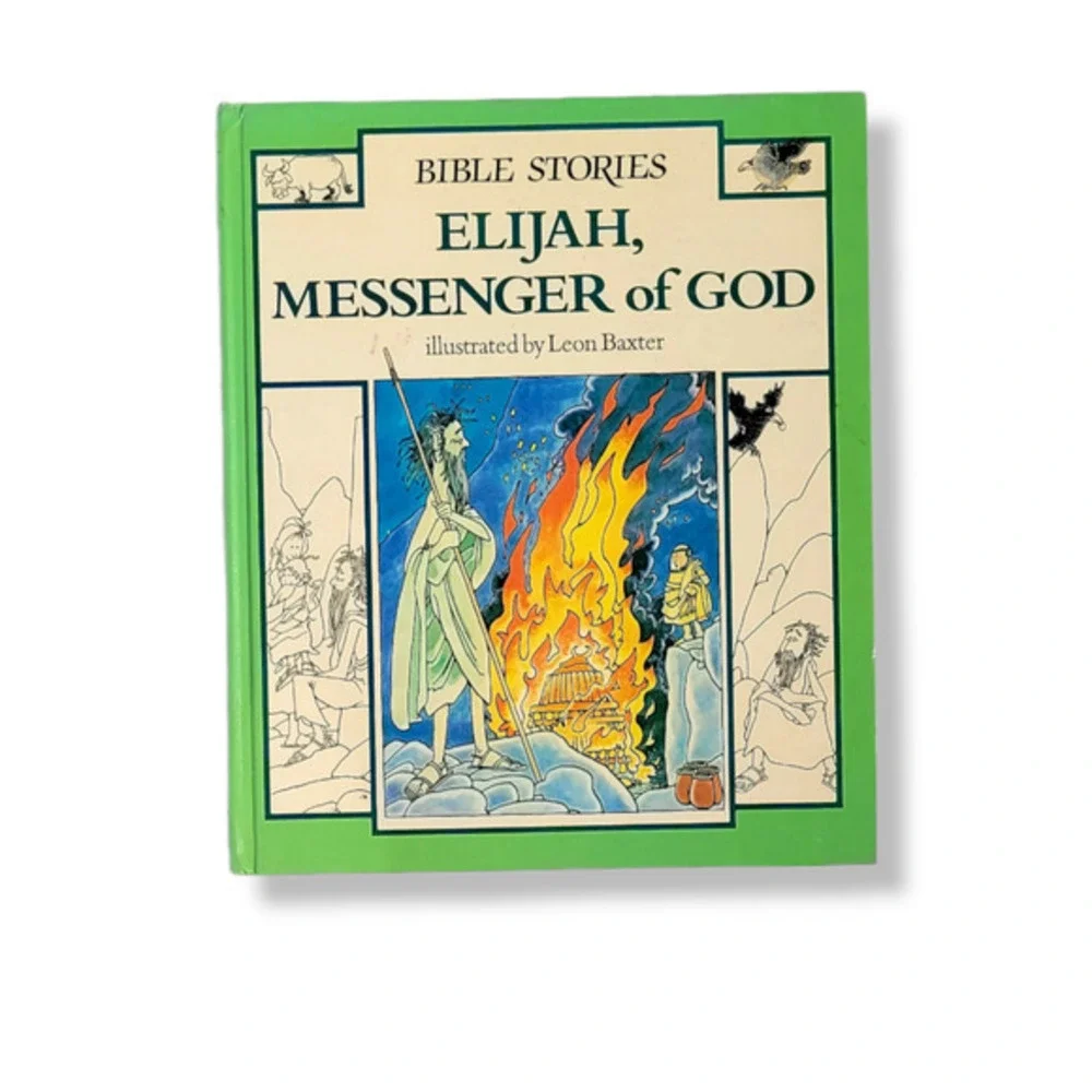 Vintage, Bible Stories Elijah, Messenger of God, Adapted by‎ Diana Craig, Book
